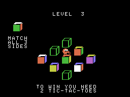 Q*bert's Qubes screenshot 3 for Colecovision